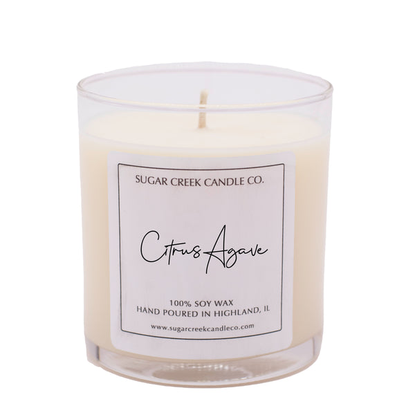 Citrus Agave Sugar Creek Candle Co   CitrusAgave SugarCreek 1WickCandle Open Grande 