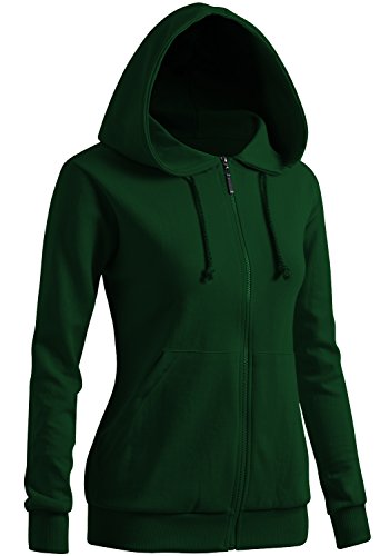 green hoodie women's