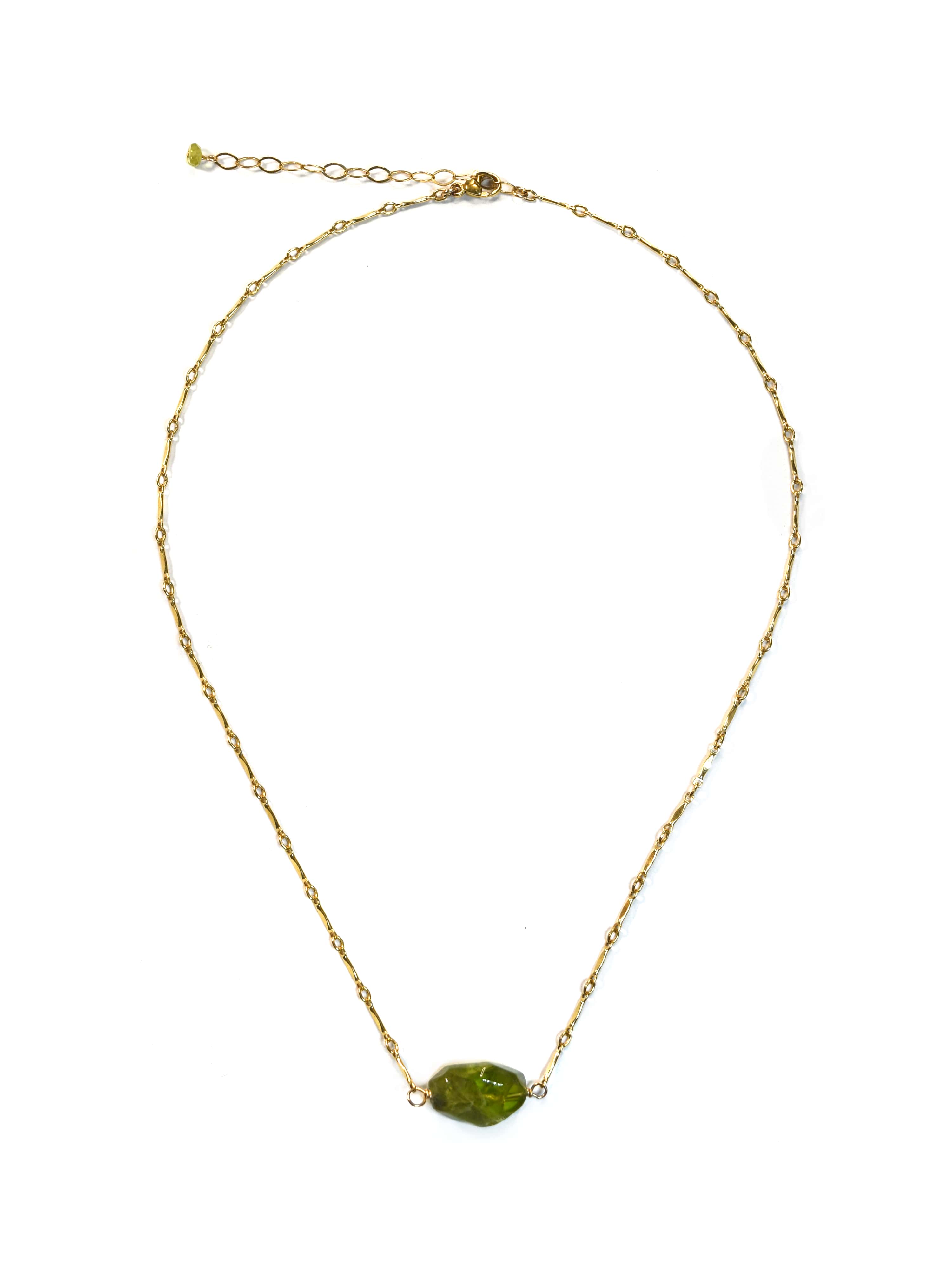 Peridot Rosary Chain, Rondelle Beads Chain, Necklace Chain, Gold Plate –  indiangemstoneexporters