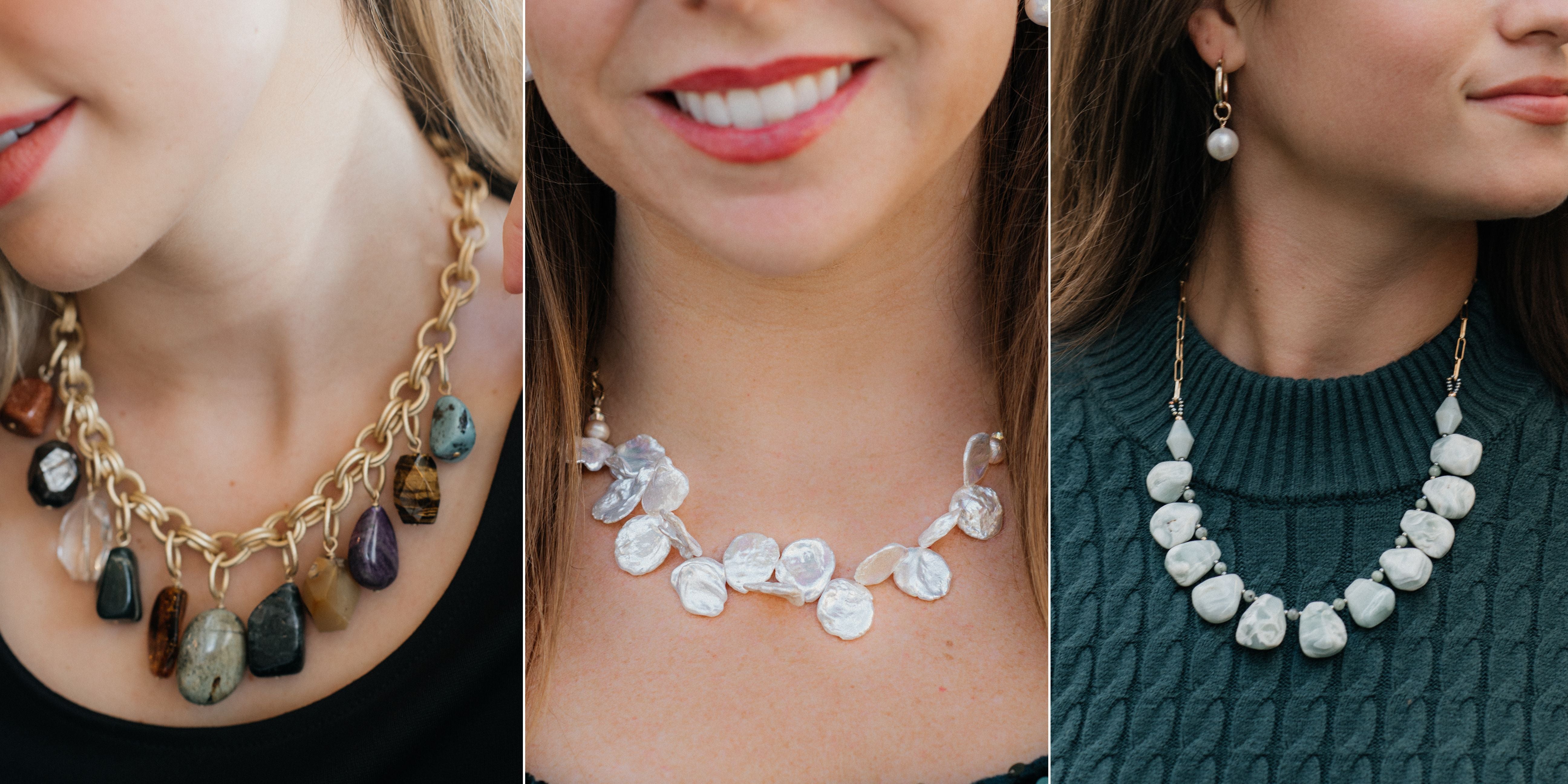 Statement necklaces for holidays