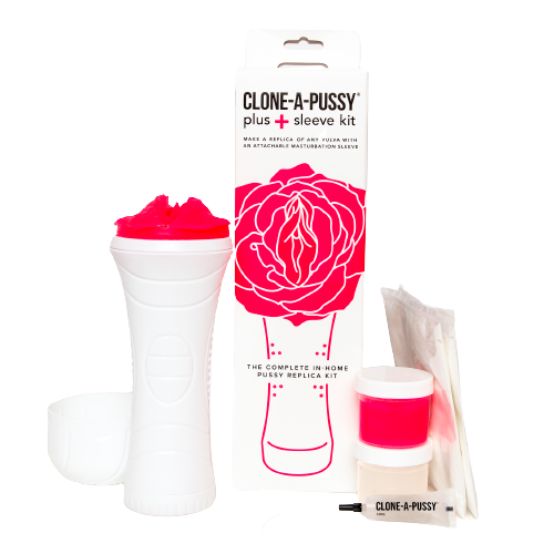 CLONE-A-PUSSY Plus+ Sleeve kit (Hot Pink)