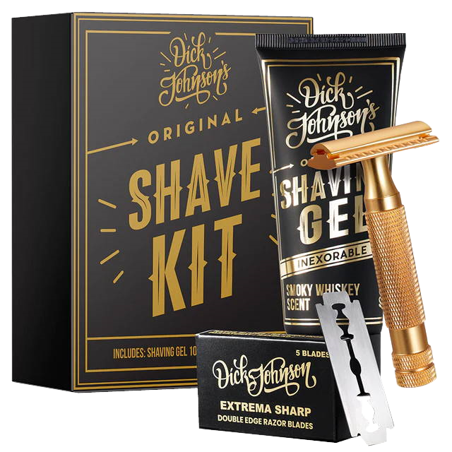 Billede af Dick Johnson - Luksus Shaving Kit til Mænd