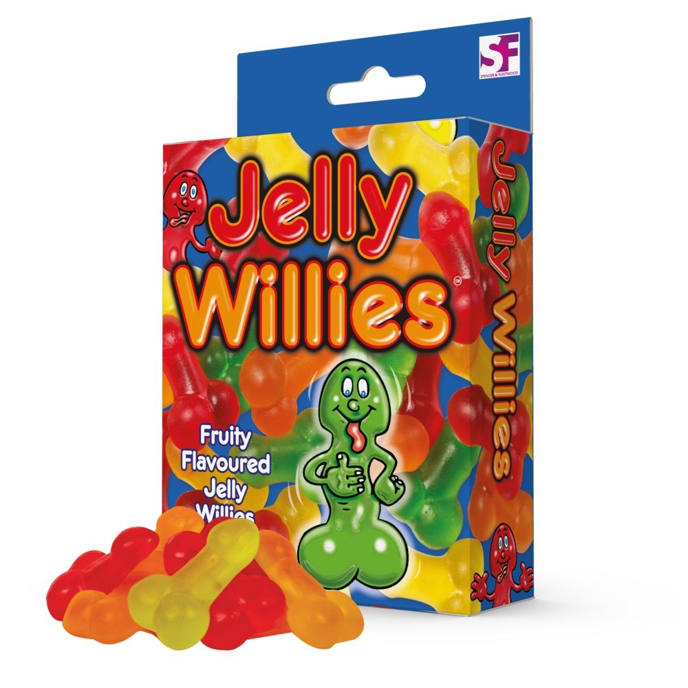 Billede af Tissemand Slik - Jelly Willies (Perfekt Gaveidé)