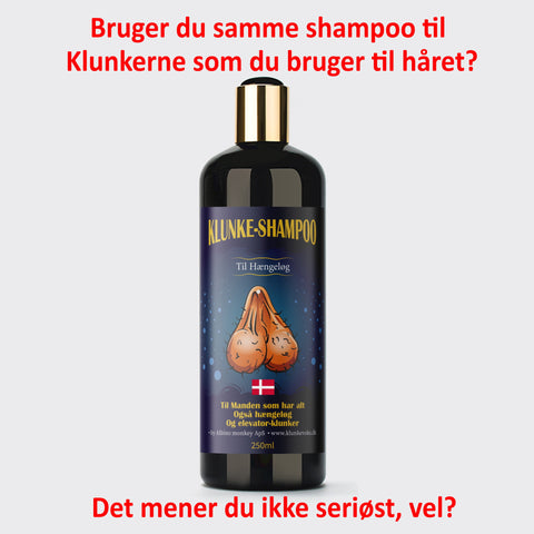 Billedet viser Klunke Shampoo til Hængeløg