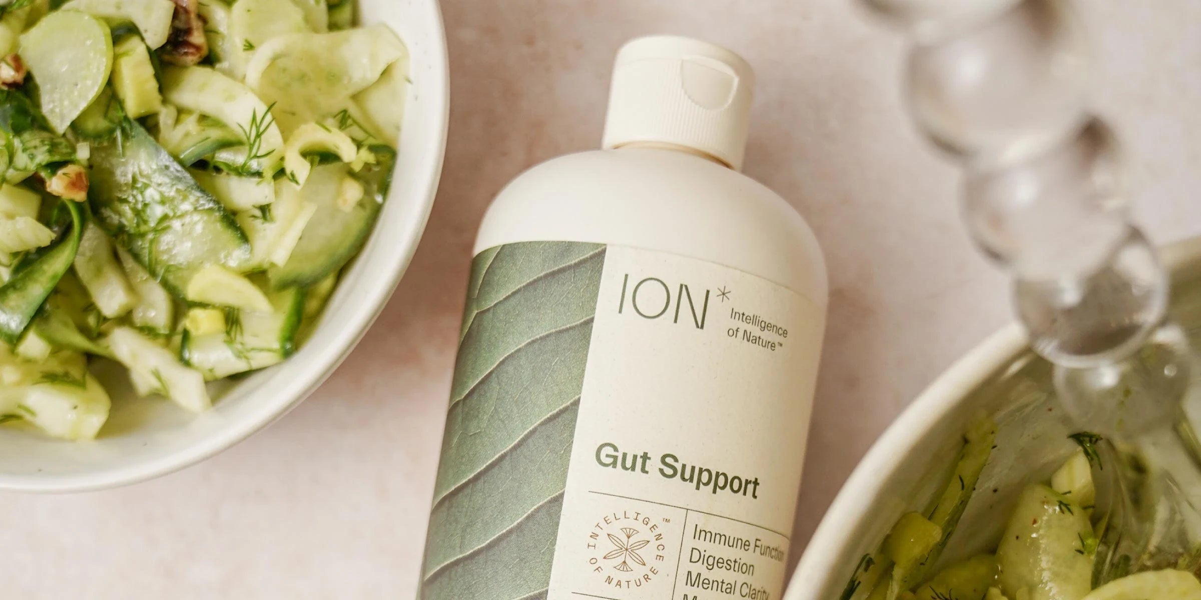 ION Gut Support green salad