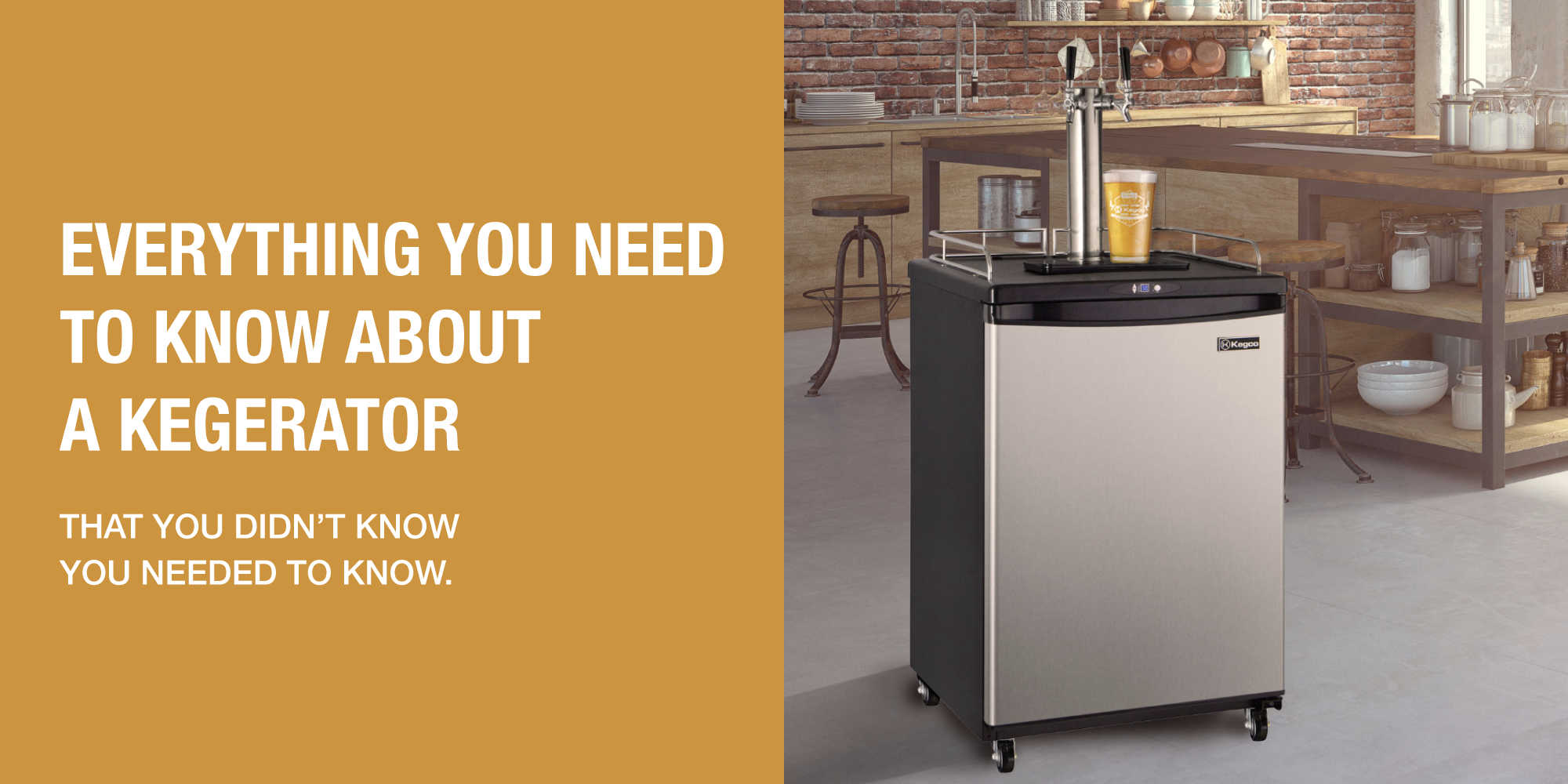 Everything you need to know about a kegerator