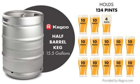 Half Barrel Keg