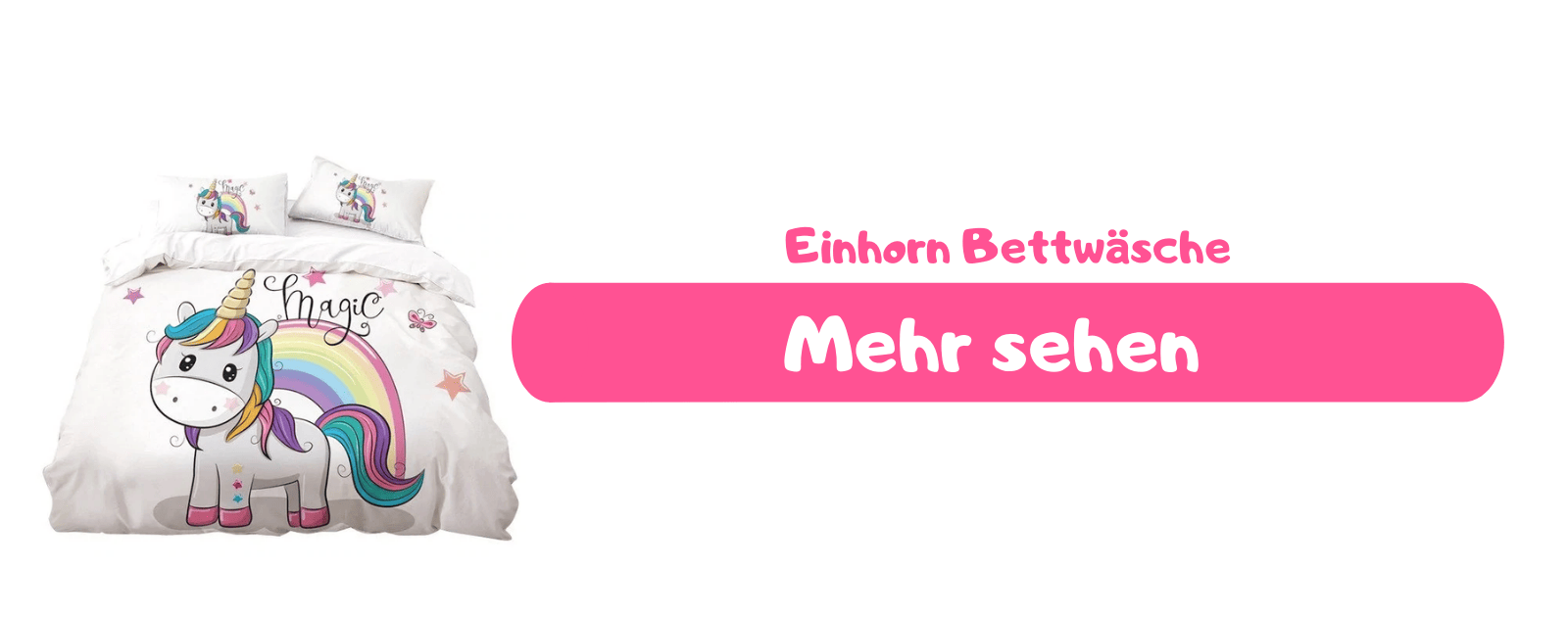 Einhorn Bettwäsche