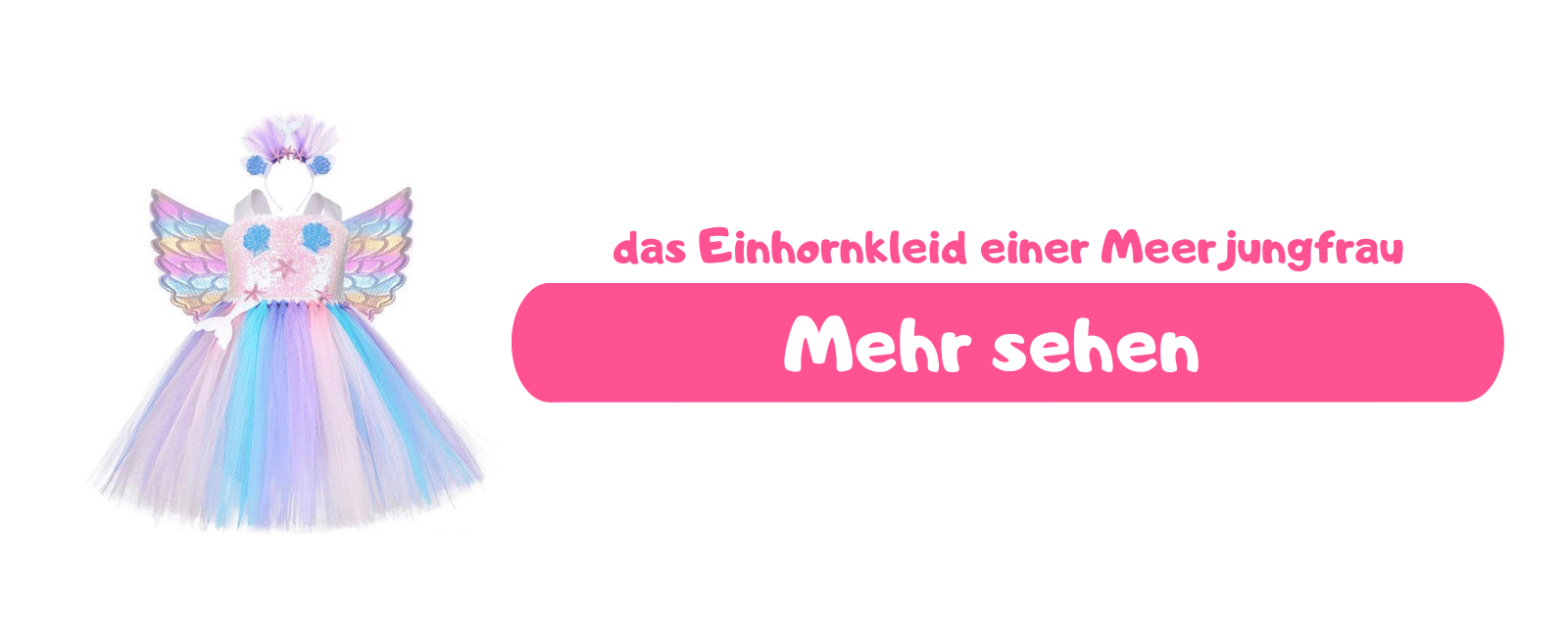 das Einhornkleid einer Meerjungfrau kaufen