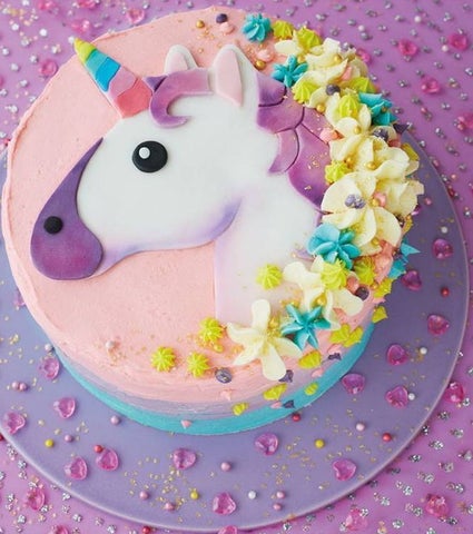 Emoji-Einhorn-Kuchen