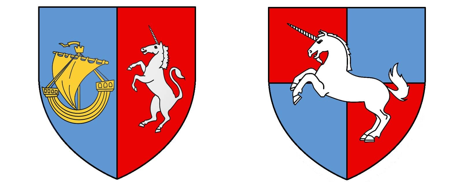 Symbol Einhorn Heraldik