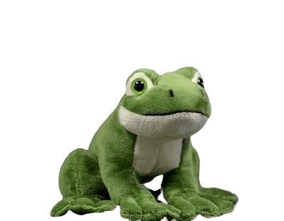 peluche grenouille