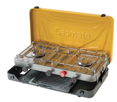 Gasmate - Classic 2 Burner Stove with Grill