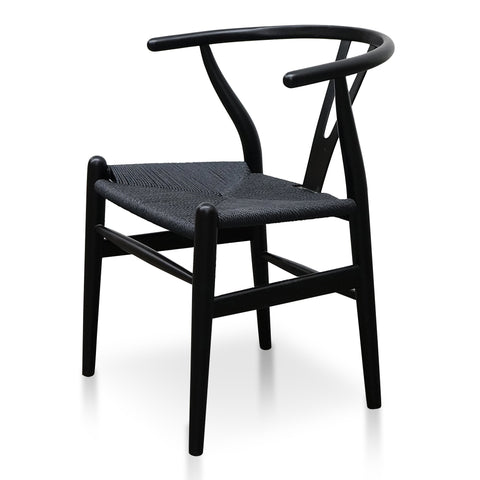 Ramsgate | Black Wish Bone Dining Chair