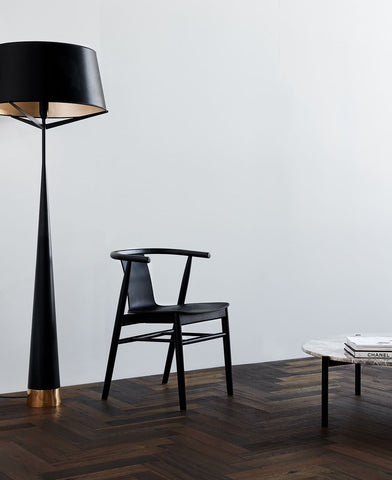 Dining Chair with Lamp