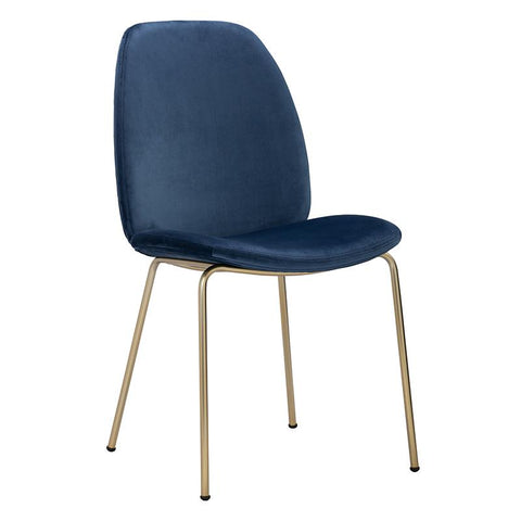 Blue Velvet Dining Chairs