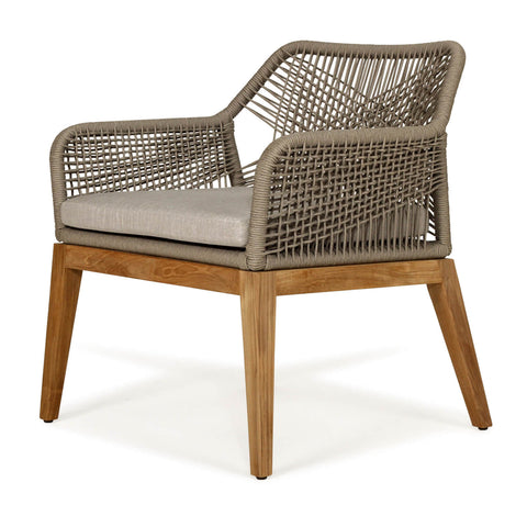 Bedarra | Natural Wooden Outdoor Dining Chair