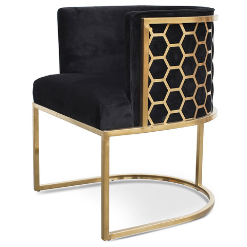 Beverly Velvet Tub Dining Chair