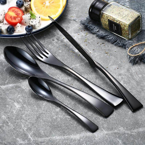 Flat Black Cutlery