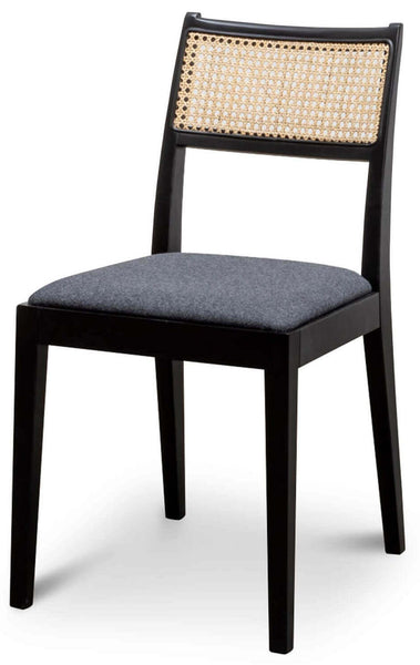 Bunbury Wicker Wooden Dining Chair