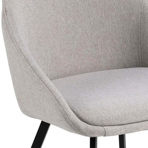 Light Grey Modern Dining Chair