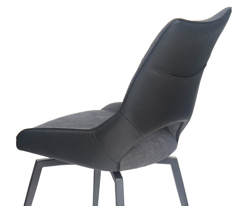 PU Leather Swivel Dining Chairs