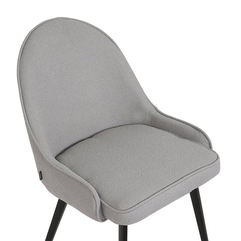 Grey Fabric Dining Chairs