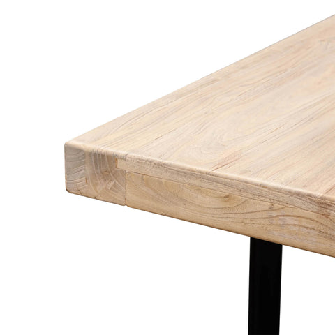 Reclaimed Natural Elm Rectangular 3m Wooden Dining Table