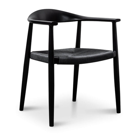 Black Wooden Dining Chair
