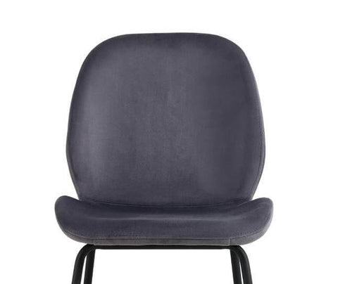 Scandinavian Style Velvet Dining Chair