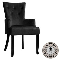 Marseille | Black, French Provincial Chairs, Wooden Dining Chairs