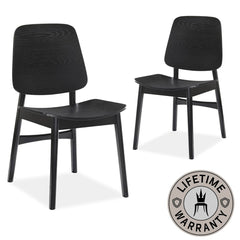 Missouri | Black Scandinavian Chairs, Wooden Dining Chairs