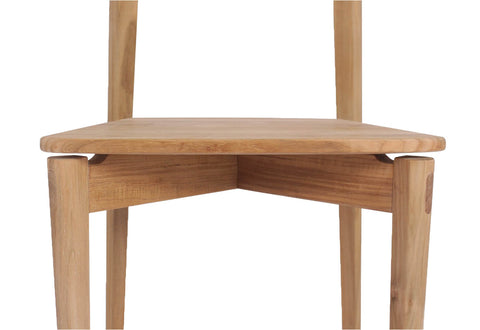 Natural Coastal Wooden Dining Chairs