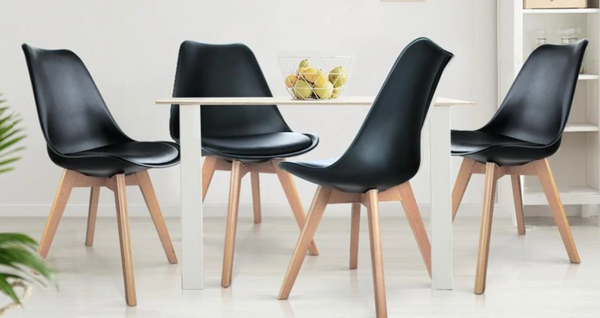 PU dining chairs