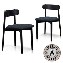 Bainbridge | Black, Natural Wooden Dining Chairs