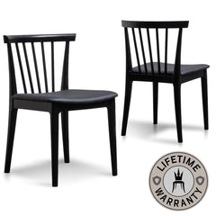 Barrington | Black Wooden Dining Chairs