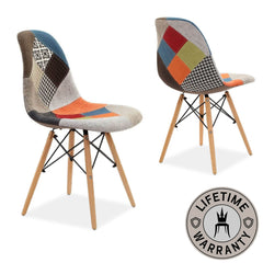 Riviera | Multi Coloured, Scandinavian, Wooden Dining Chairs