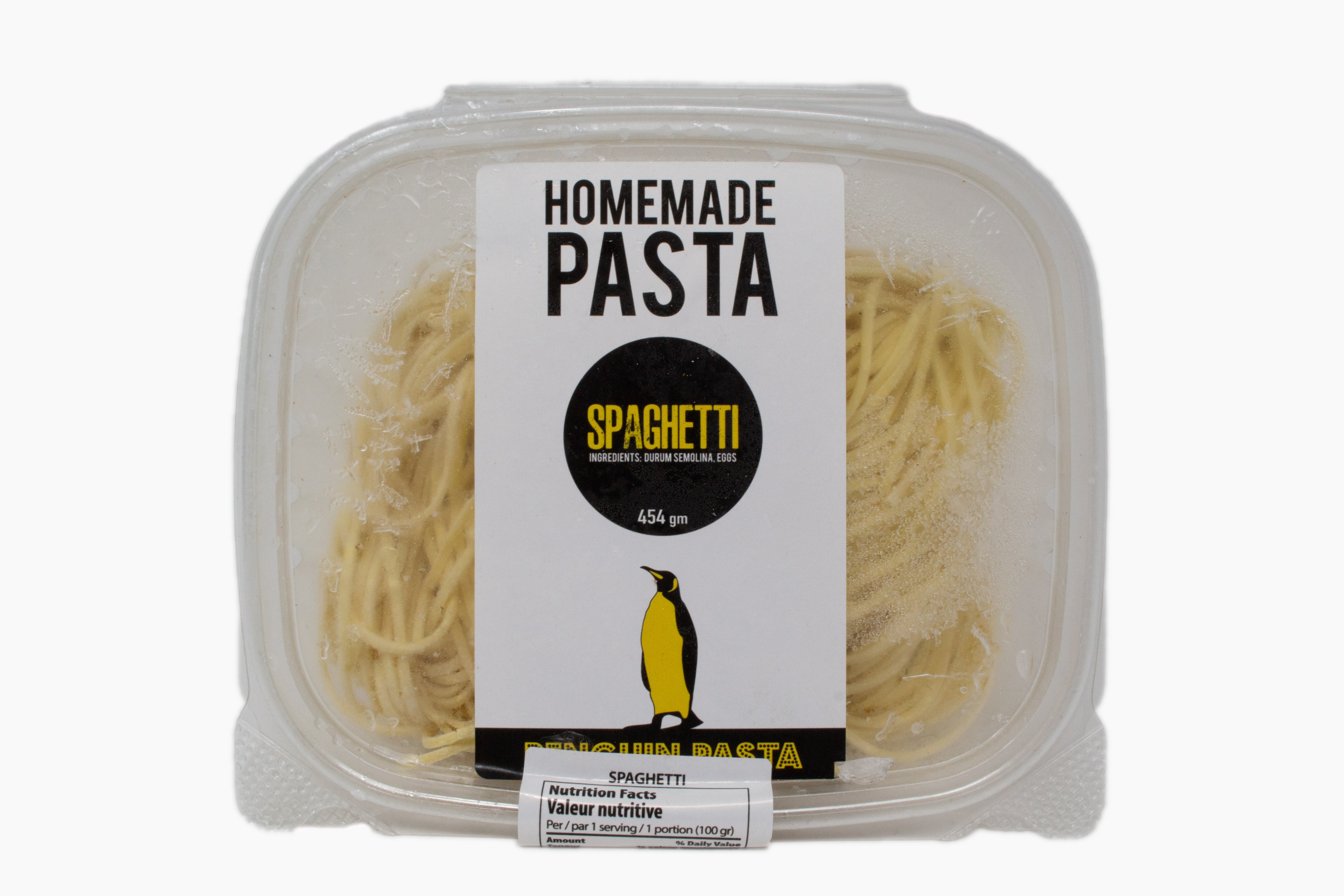 Penguin Pasta - Spaghetti - Frozen (454 grams) – Rowe Farms Online