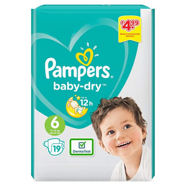 Jane Austen Brandewijn lijn Pampers Baby-Dry Size 5, 23 Nappies, 11-16kg, Carry Pack – Sweet Talk Online