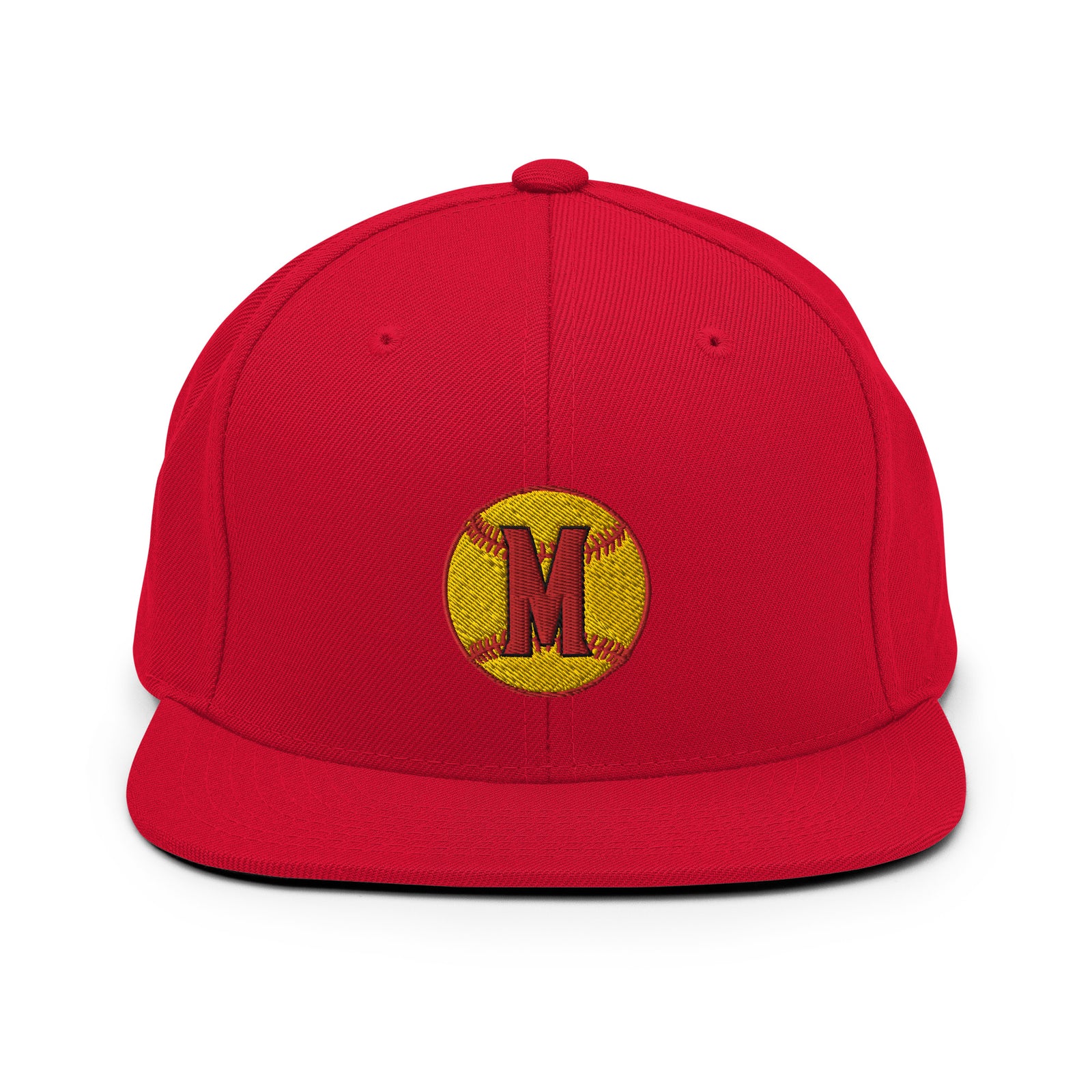 Men's Under Armour Red Maryland Terrapins Baseball Flex Fit Hat