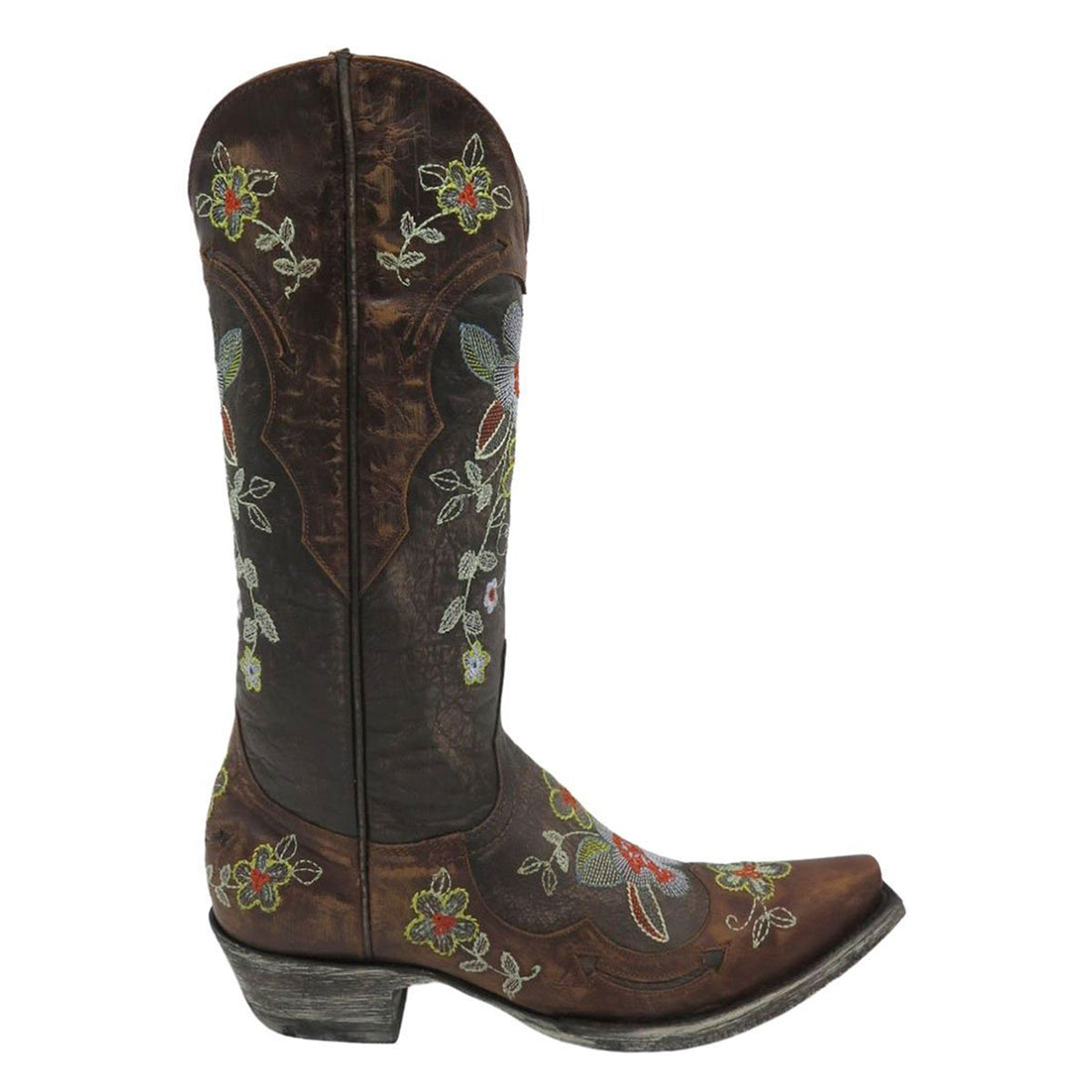 Melissa Hand-Tooled Print Square Toe Cowgirl Boots – Abolengo