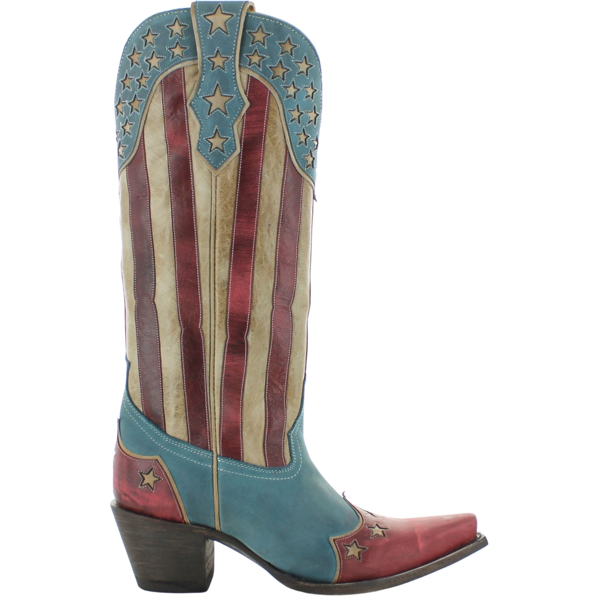 old gringo american flag boots