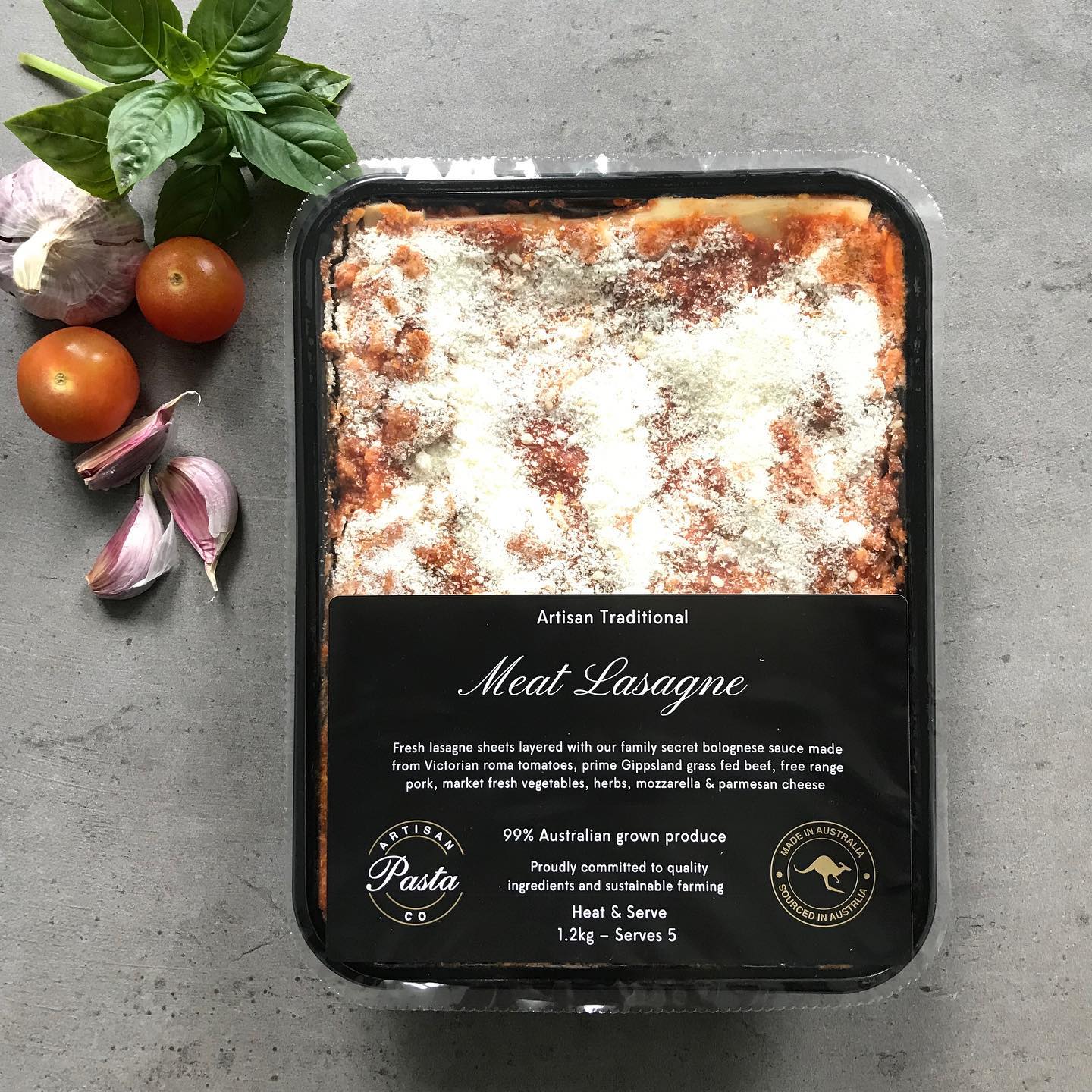 Artisan Pasta Co / Family Meat Lasagne  (48 hour Notice Required) –  Pompei's Wholesale Fruit & Veg