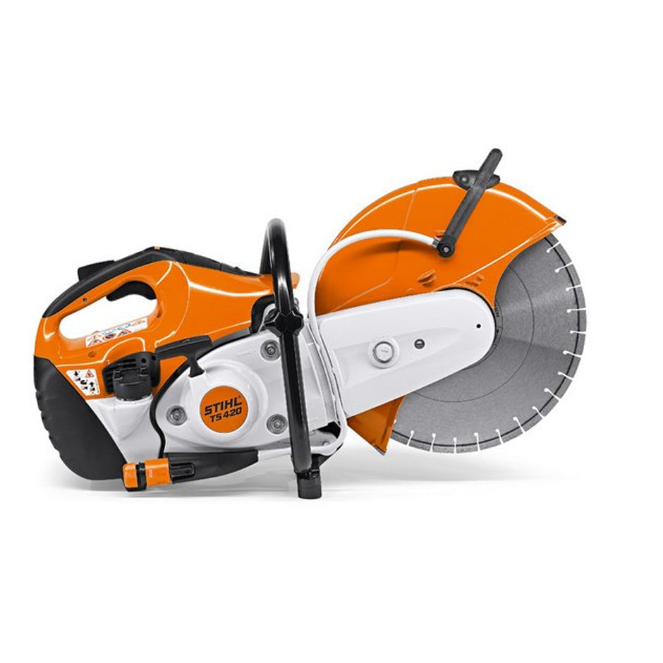 stihl ts 420 serial number location