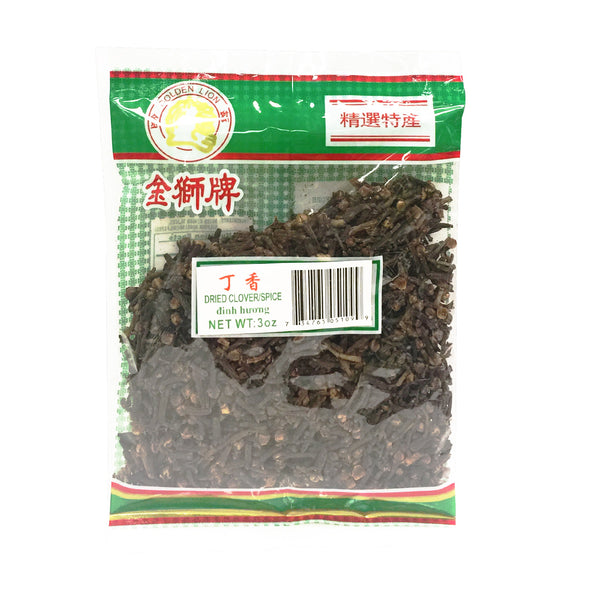 Golden Lion Dried Clover Spice / 金獅牌丁香 (3.00oz) – Kam Man