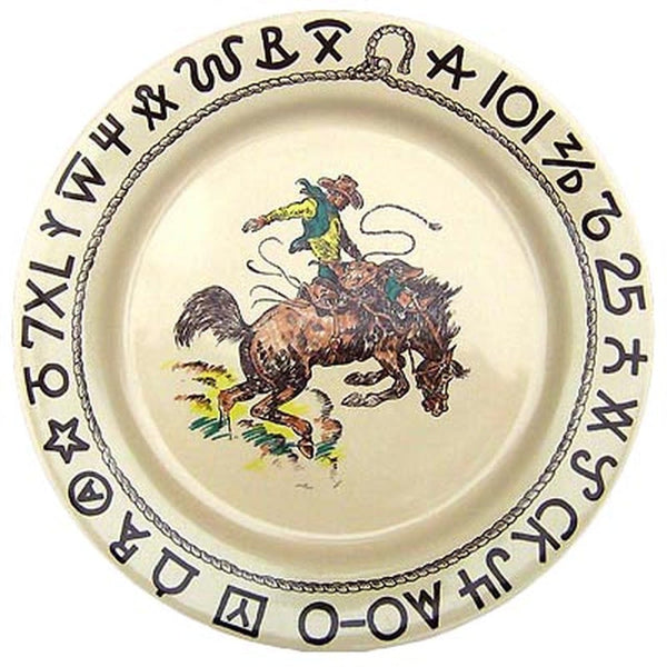 At the Ranch Cowboys & Brands Dinnerware