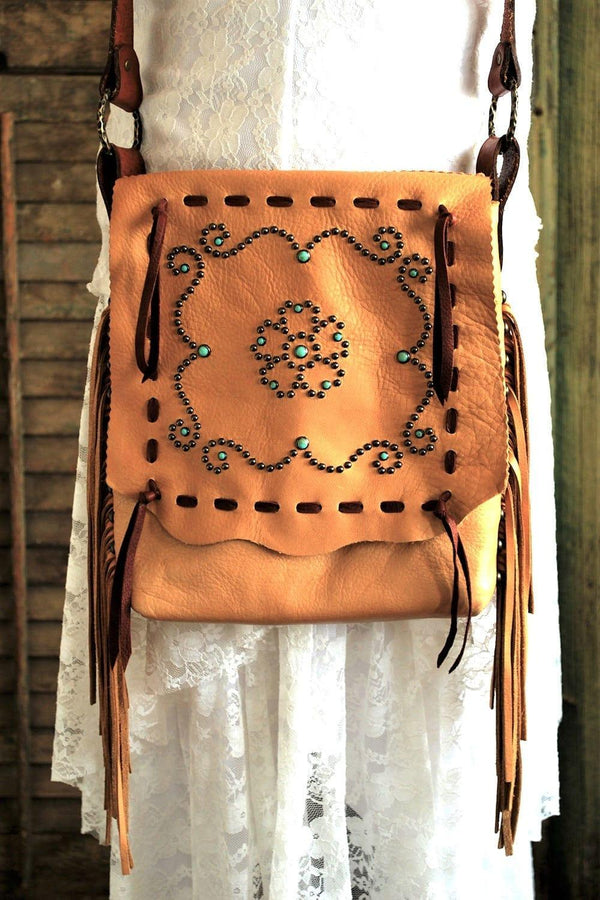 buckskin cherokee hand bag your western