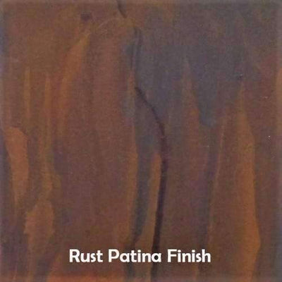 rust patina finish example