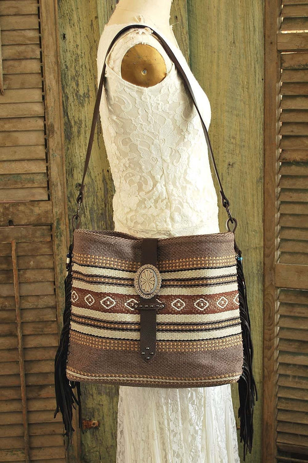 STS Ranchwear Mojave Sky Nellie Serape Aztec Fringe Bag STS31829 | Painted  Cowgirl Western Store