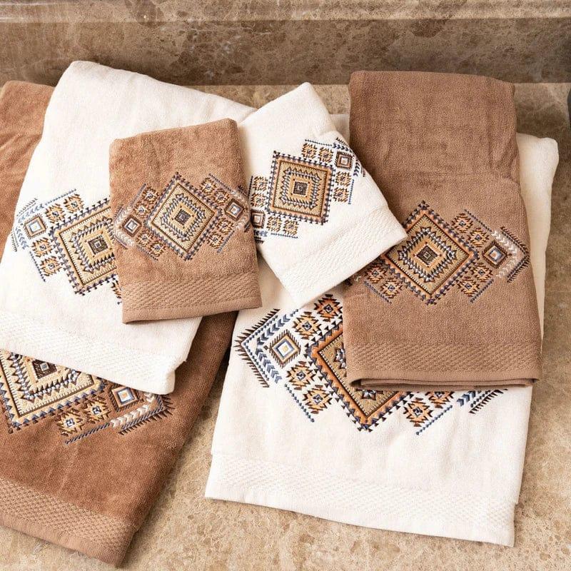 Embroidered Ranch Brands Bathroom Towels